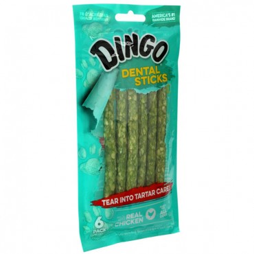 Dingo Dental Sticks for Tartar Control - 6 Pack - 8 Pieces