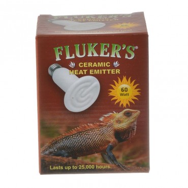Flukers Ceramic Heat Emitter - 60 Watt