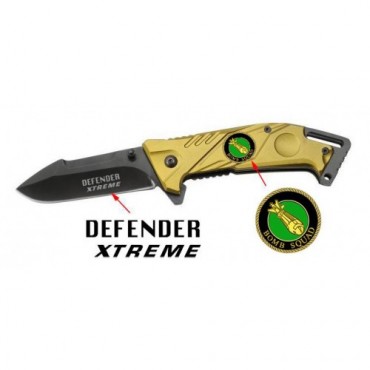 7 1/2 in. Folding Spring Assisted Knife Gold