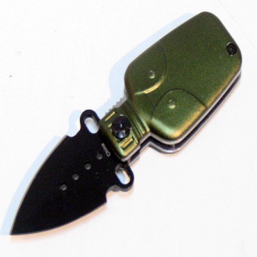 12 Piece Set of 4.5 in. Mini Military Canteen Folding Knife - S/A