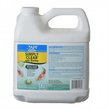 Pond Care Simply-Clear Pond Clarifier - 64 oz - Treats up to 16,000 Gallons