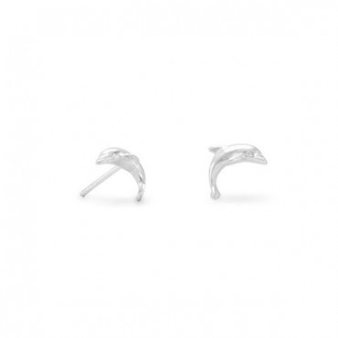 Small Dolphin Earrings