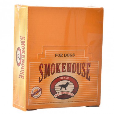 Smokehouse Treats Rib Bone - 6 Long 30 Pack with Display Box