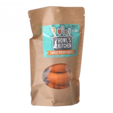 Howls Kitchen Sweet Potato Bagels for Dogs - 6 Pack