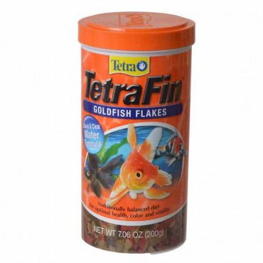 Tetra Tetra Fin Goldfish Flakes - 7.06 oz