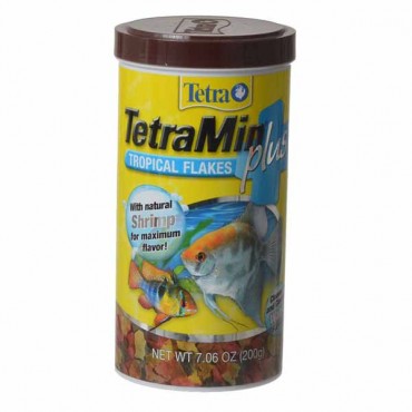 Tetra Tetra Min Plus Tropical Flakes Fish Food - 7.06 oz