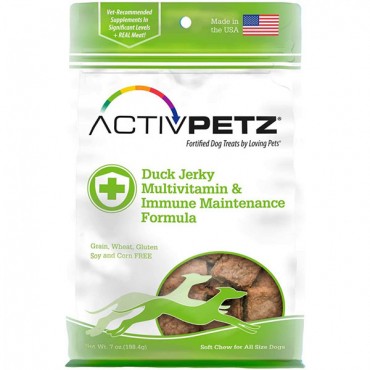 ActivPetz Duck Jerky Multivitamin & Immune Maintenance Formula - 7 oz