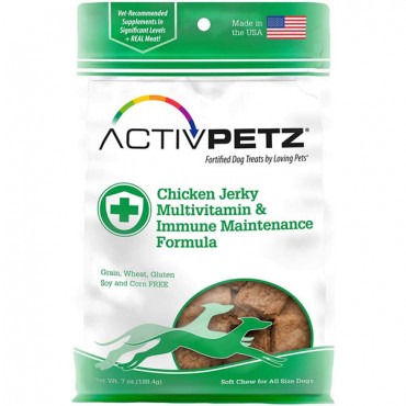 ActivPetz Chicken Jerky Multivitamin & Immune Maintenance Formula - 7 oz