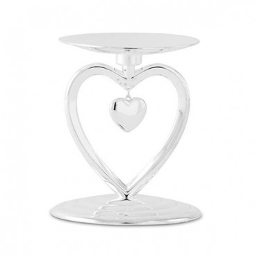 Suspended Heart Unity Candle Holder