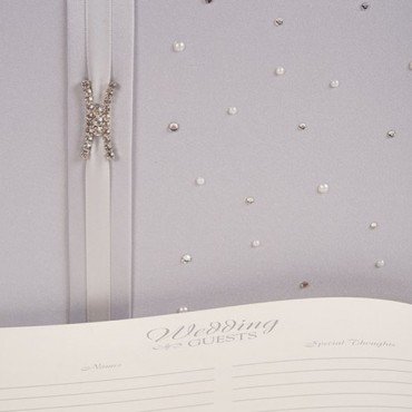 Platinum By Design Traditional Guest Book