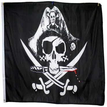 3x5 Super Polyester Dead Man's Chest Pirate Flag indoor Outdoor