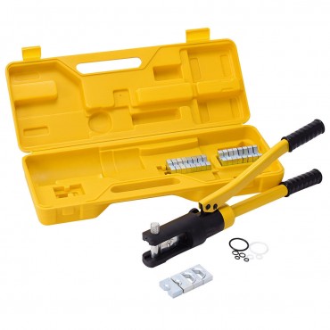 16 Ton Cable Lug Hydraulic Wire Terminal Crimper With Dies