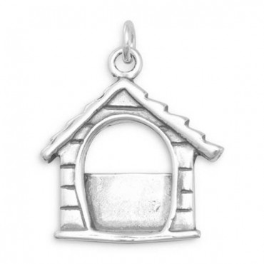 Dog House Picture Frame Charm