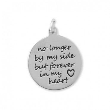 Oxidized - Forever in My Heart - Charm