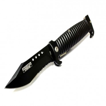 8.5 in. Defender Xtreme Spring Assisted Knife with Belt Clip - Black