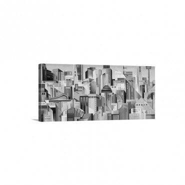 Composition Looking East Wall Art - Canvas - Gallery Wrap