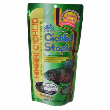 Hikari Cichlid Staple Food - Medium Pellet - 8.8 oz - 2 Pieces
