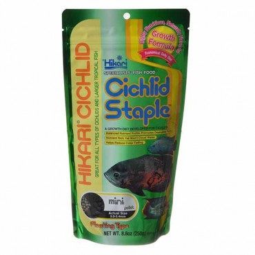 Hikari Cichlid Staple Food - Mini Pellet - 8.8 oz - 2 Pieces