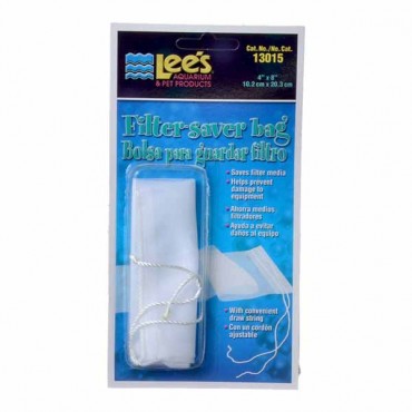 Lees Filter Saver Bag - 8 in. Long x 4 in. Wide - 1 Bag - 2 Pieces