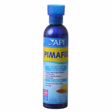 API PimaFix Anti fungal Fish Remedy - 8 oz Bottle - Treats 474 Gallons