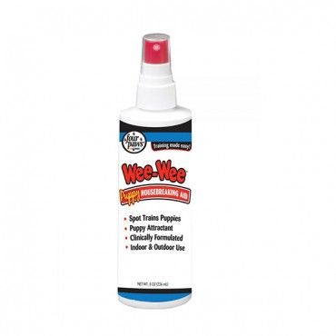 Four Paws Wee Wee Housebreaking Aid Pump Spray - 8 oz -2 Pieces