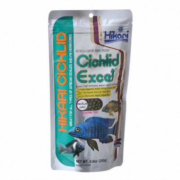 Hikari Cichlid Excel - Medium Pellet - 8 oz