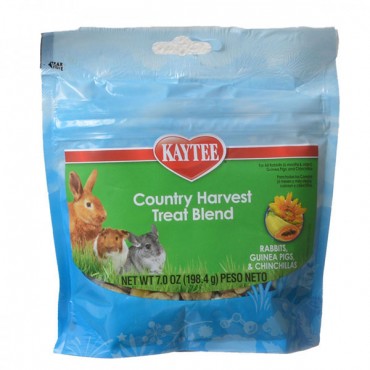 Kaytee Country Harvest Treat Blend - Rabbits, Guinea Pigs and Chinchillas - 8 oz - 3 Pieces