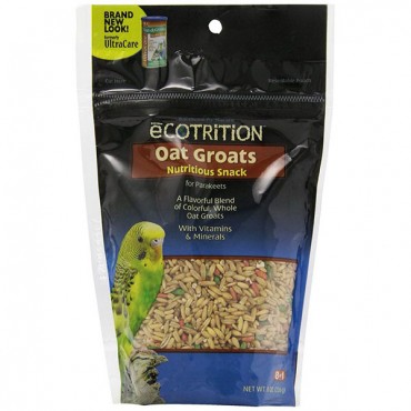 Ecotrition Oats N Groats for Parakeets - 8 oz - 4 Pieces