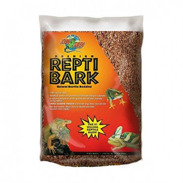 Zoo Med Premium Repti Bark Natural Reptile Bedding - 8 Quarts