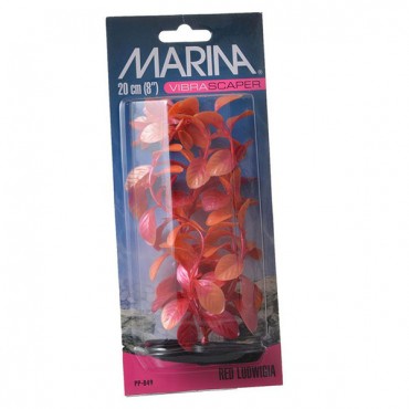 Marina Vibrascaper Ludwig Plant - Orange and Red - 8 in. Tall - 4 Pieces