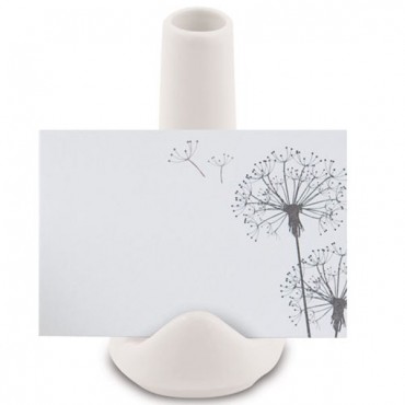 Small White Favor Vase Or Place Card Holder 6