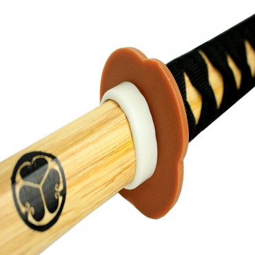 39.5 in. Samurai Katana Wood Practice Sword