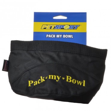 Petsport USA Pack My Bowl - 8 Cup Capacity Assorted Colors