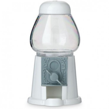 White Gumball Machine Party Favor