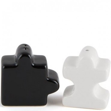 Puzzle Pieces Salt And Pepper Shakers - 6 Pieces