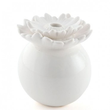 Small White Porcelain Bud Vase 4