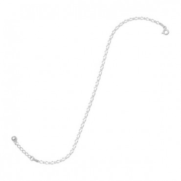 9 in. + 1 in. Extension Rombo/Figaro Chain Anklet
