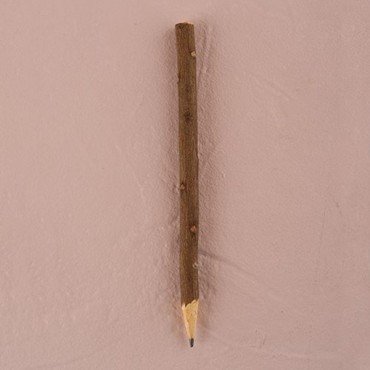Rustic Wood Pencil Party Favor - Pack of 5 - 2 Pieces