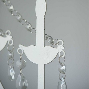 Chandelier Silhouette Wall Decoration