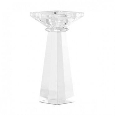 Dual Purpose Crystal Candle Holder - Tall