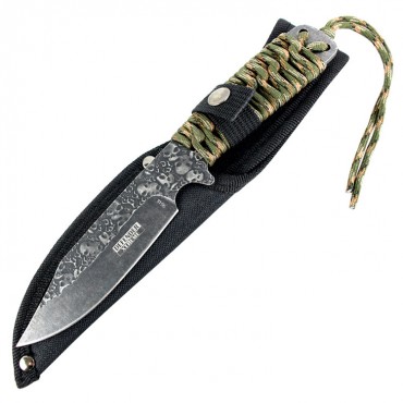 Defender Xtreme 9 in. High Quality Hunting Tactical Survival Sharp Knife Camo Color