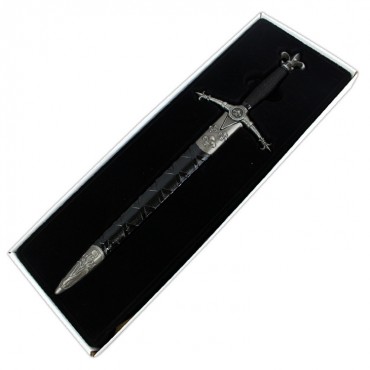 TheBoneEdge 18 in. Steel Assassin Collectible Dagger With Scabbard