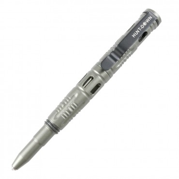 Hunt-Down New Powerful 6 in. Green Tactical Pen For Self Defense with Glass Breaker