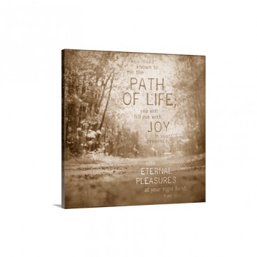 Path of Life Wall Art - Canvas -  Gallery Wrap