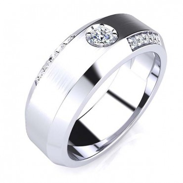 Albert Diamond Ring - White Gold