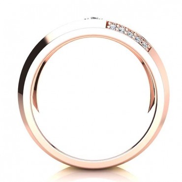 Albert Diamond Ring - Rose Gold