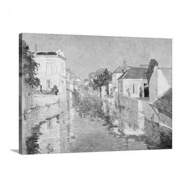A Canal In Burano Venice By Paul Mathieu Wall Art - Canvas - Gallery Wrap