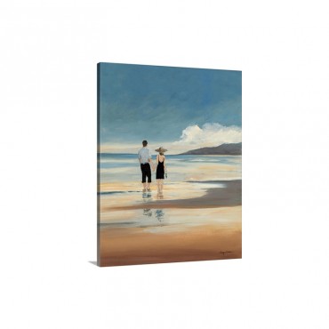 A Day At The Sea Wall Art - Canvas - Gallery Wrap