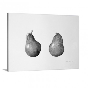 A Pair Of Pears 1997 Wall Art - Canvas - Gallery Wrap