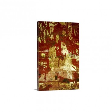 A Study In Red And Gold Wall Art - Canvas - Gallery Wrap